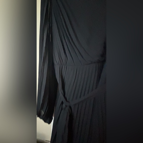 Lulus Lavish Style Black Velvet Mesh One-Shoulder Maxi Dress - Picture 11 of 12